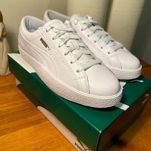 Puma Love Tumbled white sneaker size US 7